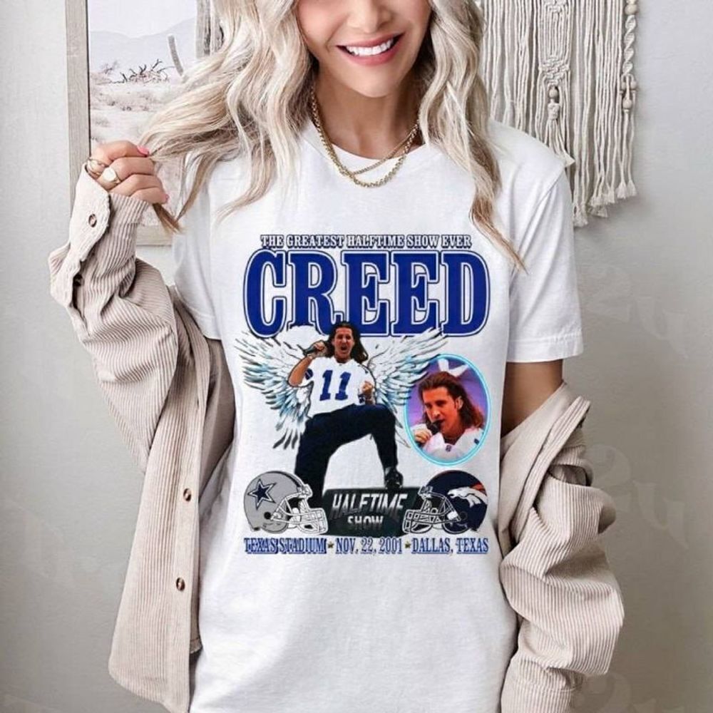 Creed Halftime Show 2024 Concert Music Fan Graphic Unisex T-Shirt